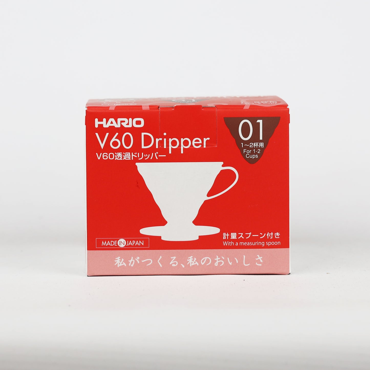 HARIO V60 PLASTIC COFFEE BREWER - 01